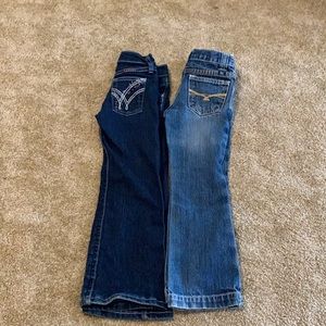 Toddler girls size 5R jeans